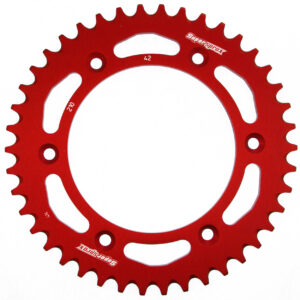 Supersprox Alu Bagtandhjul HO CR/CRF Red 50