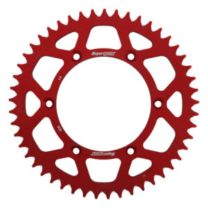 Supersprox bagtandhjul Alu RAL-808:49 Rød