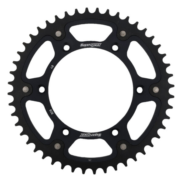 Supersprox Stealth Bagtandhjul Sort