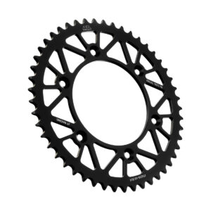 JT Alu-bagtandhjul 7075 T6 sort JTA210.49BLK