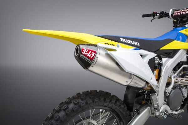 Yoshimura Slip-On Suzuki Rm-Z450 2018-19 Signature Rs-4 So Ss-Al-Cf