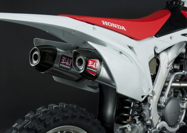 Yoshimura Slip-On Honda Crf250R 2014-17 Signature Rs-9 So Ss-Al-Cf Dual