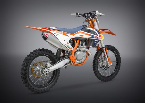 Yoshimura fuldt system Ktm 450Sx-F / Husqvarna Fc450/Fx450 2016-18 Signature Rs-4