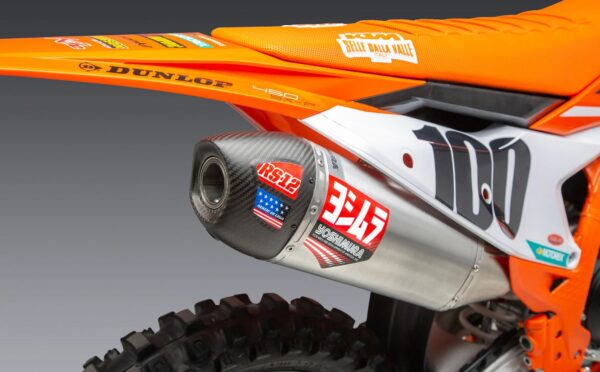 Yoshimura Full System Exhaust Ktm/Husqvarna SX-F/FC450 RS-12 Sign. FS/SS/SS/CF - Image 2