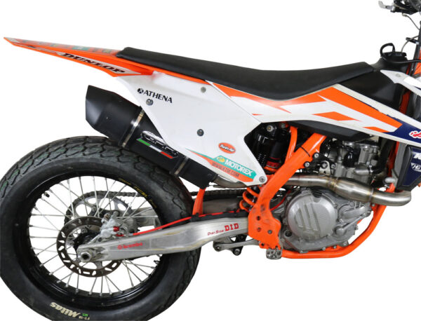 GPR Ktm Sx-F 450 2016-18 Racing full line med dbkiller Furore Nero - Image 13