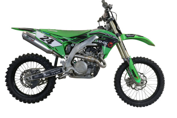 GPR Kawasaki Kx 450 F 2020 Mx competition full line Pentacross FULL Titanium - Image 8