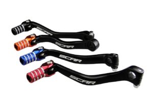 Scar gearpedal - Kawasaki blå spids