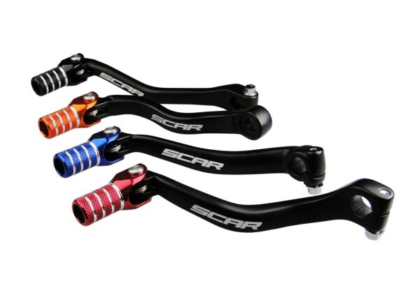 Scar gearpedal - Kawasaki blå spids