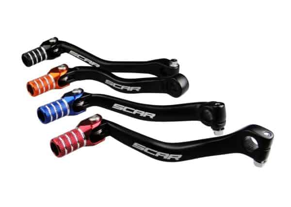 Scar gearpedal - KTM/HVA/GASGAS sort spids