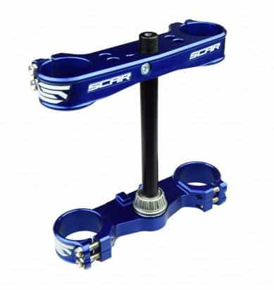 Scar Gaffelbroer - YZ65 18-22 YZ85 06-22 Offset 25mm Blå farve