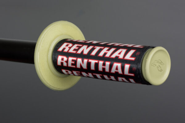 Renthal Clean Grips Sort/Rød (2 stk.)