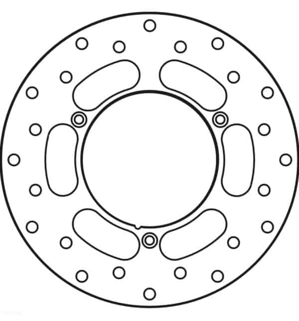 GOLDFREN bremseskive foran YZ80 93-01,YZ85 02- - Image 2