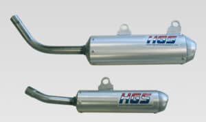 HGS lyddæmper 2T Racing KTM 125/150 16-18, TC125 16-18