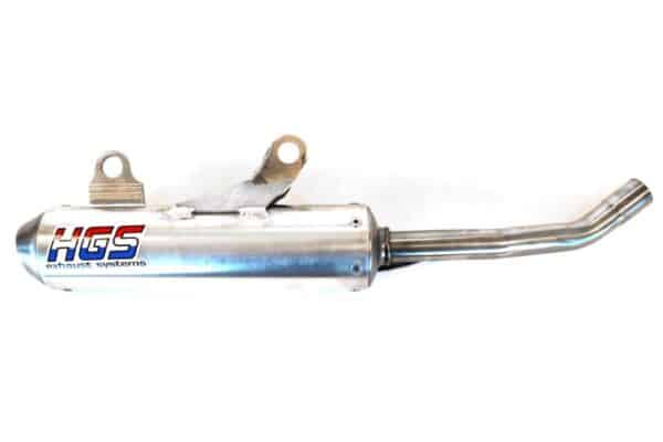 HGS lyddæmper sort med ca-spids 2T Racing KTM125 23- HVA TC125 23- - Image 2