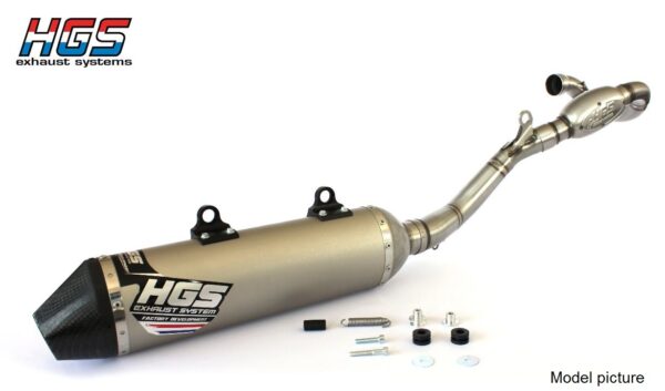 HGS Udstødningssystem 4T Komplet sæt KTM 250SX-F 19-22/FC250 19-22