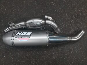 HGS Udstødningssystem 4T Komplet sæt Nyt design KTM250SX-F 2023- ,FC250 2023-