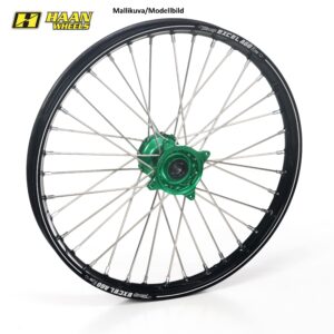 Haan hjul KX 125/250 / KXF250/450 06-18 21-1,60 A60 FELGE/GRØN NAB