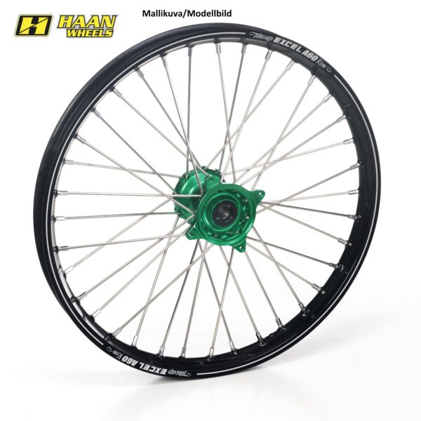 Haan hjul KX 125/250 / KXF250/450 06-18 21-1,60 A60 FELGE/GRØN NAB