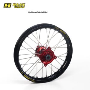 Haan hjul KX 250 / KXF 450 03-14 19-2,15 RØD NAB/BLACK FELGE