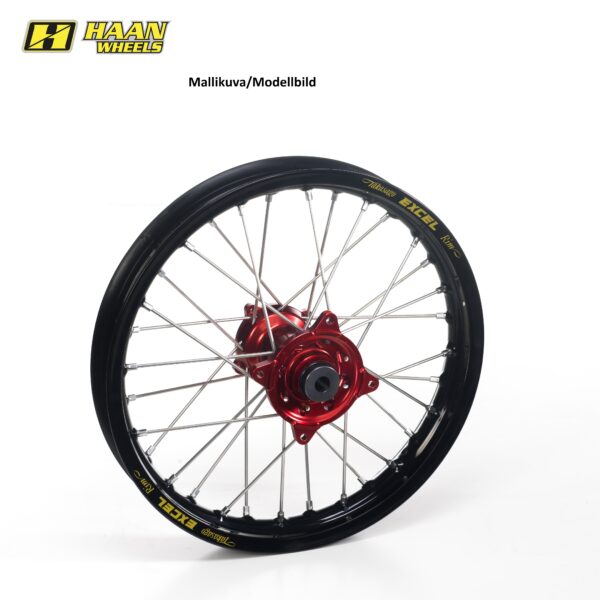 Haan hjul KX 250 / KXF 450 03-14 19-2,15 RØD NAB/BLACK FELGE