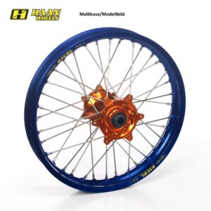 Haan hjul KX 250 / KXF 450 03-14 19-2,15 ORANGE NABEL/BLÅ FÆLGE