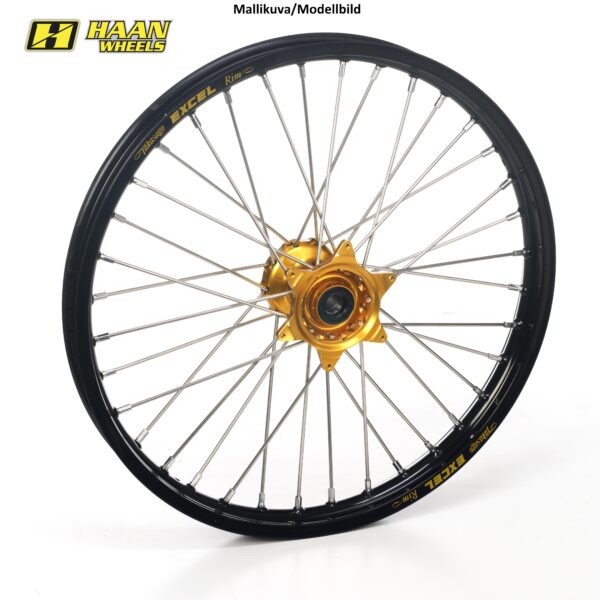 Haan hjul SX85 12- 17-1,40 SORT FELT/GULD NAB