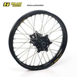Haan-hjul SX85 04- 16-1,85 SORT FÆLGE/NAVN/SPOKER/NIPPLES
