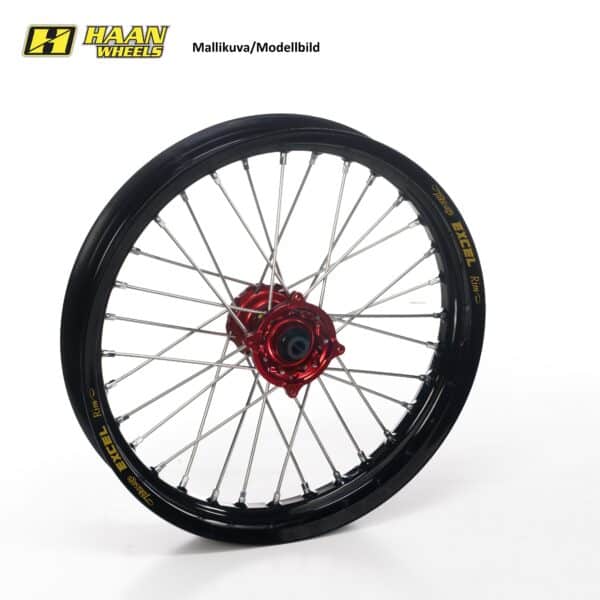 Haan-hjul KTM SX/SX-F 15- 21-1,60 RØD NAB/BLACK FÆLGE