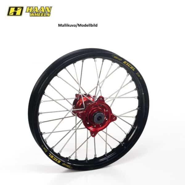 Haan hjul SX&SXF MODELLER 13-22 19-2,15 RØD NAB/BLACK FÆLGE