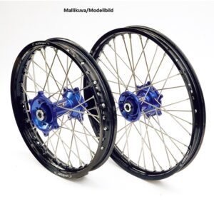 REX HJUL 21-1,60 TE&FE 16-..,TC&FC 15-.. SORT FÆLG/BLÅ NAV 22MM