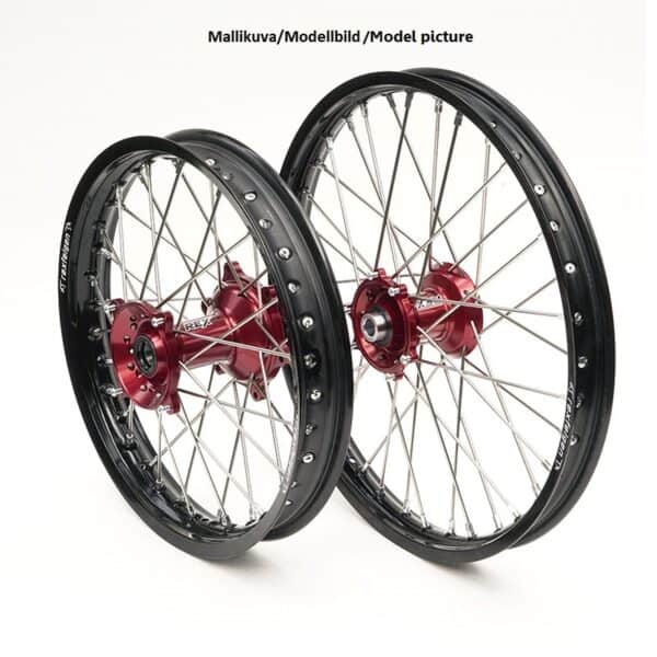 REX HJUL 21-1,60 KTM EXC 16-/SX-F 15-/TC&FC 15- SORT FÆLG/RØD NAV 22MM