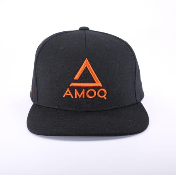 AMOQ Original Snapback Cap Sort/Orange