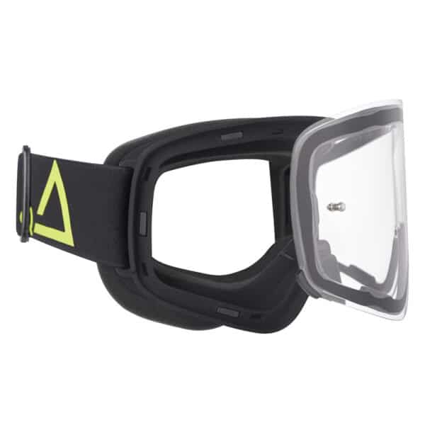 AMOQ MX Briller Vision Magnetic Black-HiVis - Klar - Image 2