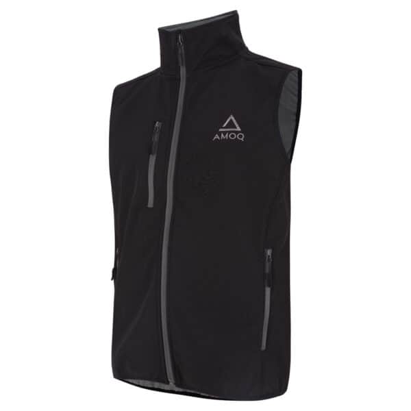 AMOQ Race Softshell Vest Sort