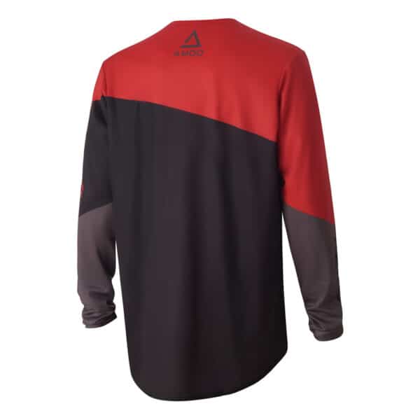 AMOQ Ascent Strive Jersey Sort/Rød - Image 2