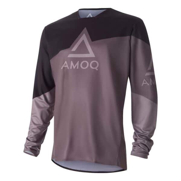 AMOQ Ascent Strive Jersey Sort/Grå