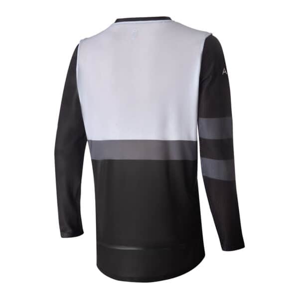 AMOQ Airline Mesh Jersey Sort/Hvid - Image 2