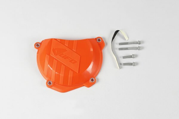 UFO koblingsdæksel SX-F250/350 16-,EXC-F 250/350 17- Orange