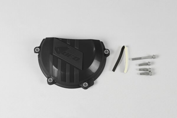 UFO Koblingsdæksel SX-F450 16-,EXC450 17-,FC450 16-,FE450 17- Sort