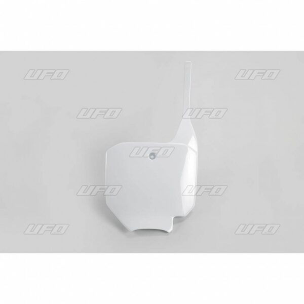 UFO nummerplade foran CR80/85 96- CRF150R 2007- Hvid 041