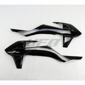 UFO kølerskærme KTM125-525 SX/SXF 16-18 EXC/EXC-F 17-18 Sort