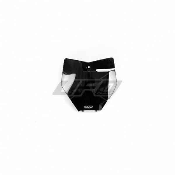 UFO Frontnummerplade KTM125-525 SX/SXF 16-18 Sort 001 ingen SX250 2016