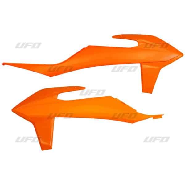 UFO kølerskærme KTM SX/SX-F 125-450 19- EXC/EXC-F 125-500 20- Orange 127