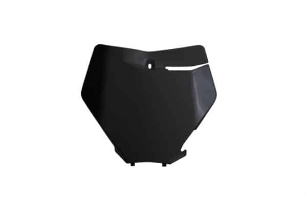 UFO Frontnummerplade KTM125-525 SX/SXF 2019- Sort 001