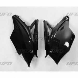 UFO-sidenummerplader KX450F 16- KX250F 17- Sort