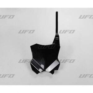 UFO Frontnummerplade KX250F 17- KX450F 16- Sort 001