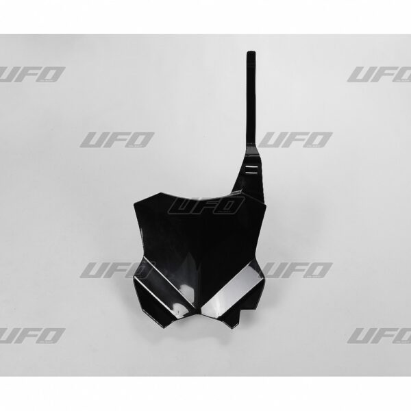 UFO Frontnummerplade KX250F 17- KX450F 16- Sort 001