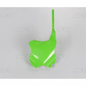 UFO Frontnummerplade KX450F 16-,KX250F 17- Grøn 026