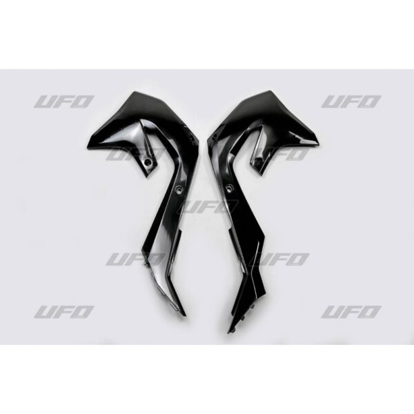 UFO kølerskærme KX250F 21- ,KX450F 19- Sort 001