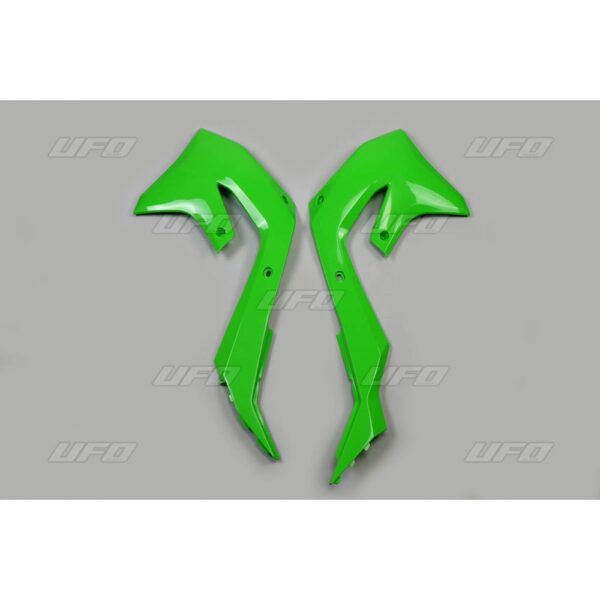UFO kølerskærme KX250F 21- ,KX450F 19- Grøn 026